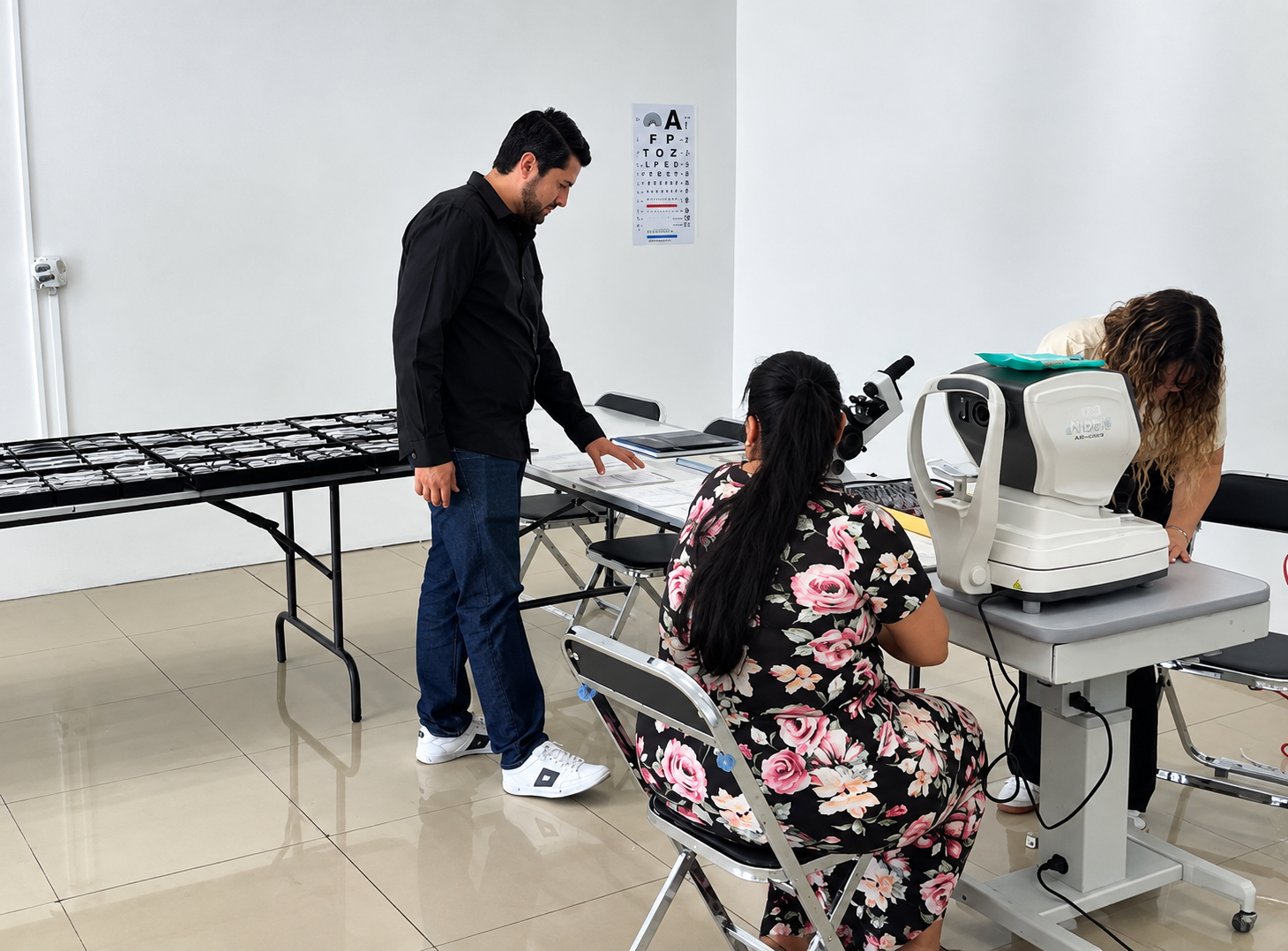 Evaluación optométrica in-company por Clarity Vision